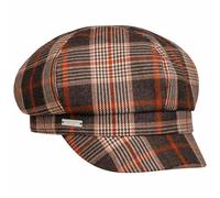 Gadiala Check Newsboy Cap by Seeberger