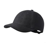 GADIEMKENSD Cap for Men - Adjustable Baseball Hat, Novelty Clothing for Dad, Wool Apparel Fabric, Deep Black