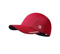 GADIEMKENSD Cooling Unisex Running Hat Summer Outdoor Satin Lined Dad Baseball Cap Lightweight Performance Mesh Golf Hats for Large Heads Vintage Workout Sports Caps for Gym Tennis Red