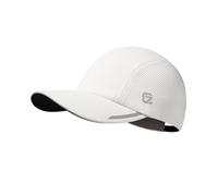 GADIEMKENSD Cooling Unisex Running Hat Summer Outdoor Satin Lined Dad Baseball Cap Lightweight Performance Mesh Golf Hats for Large Heads Vintage Workout Sports Caps for Gym Tennis White
