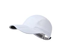 GADIEMKENSD Folding Running Men Hat Summer Quick Dry Womens Mens Baseball Caps Unstructured Breathable Light Adjustable Trucker Hats Long Brim Golf Cap for Outdoor Sport Hiking Gym White