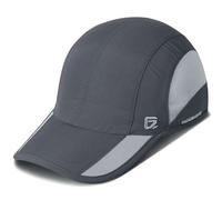 GADIEMKENSD Gym Tennis Running Hat for Men Multiple Color Summer Sun Hats Lightweight Breathable Cooling Baseball Cap Trucker Dad Hats Mens Quick Dry Outdoor Camping Cap Dark Gray Pack of 2