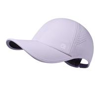 GADIEMKENSD Performance Running Breathable Cap Laser-Cut Holes Sports Caps for Mens Womens Cooling Unstructured Plain Tennis Hats UPF 50+ for Golf Hiking Workout Gym Camping Outdoor Light Purple