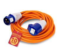GADLANE 10M Heavy Duty Hook Up Caravan Cable Camping 16 Amp 240V Mains Extension