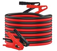 GADLANE 6M Long Jump Leads - Heavy Duty Jump Leads for Car Battery, 1500Amp 30mm² Thick Jump Cables with Strong Clamps - For Petrol & Diesel Cars, Vans, Trucks - With Storage Bag & Gloves (1500A)