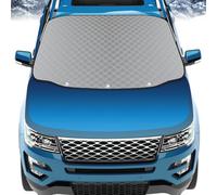 GADLANE Car Windscreen Cover - Magnetic Windshield Cover for Winter, Foldable Extra Thick, Heavy Duty Windscreen Protector for Frost/Ice/Snow/Sun - Fits Medium-Large Cars SUVs (Large)