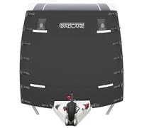 GADLANE Full Caravan Front Towing Cover Universal Protector Black + LED Lights
