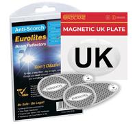 Gadlane Headlamp Beam Adaptors & Magnetic Uk Plate