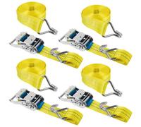 Gadlane Heavy Duty Ratchet Straps 2000Kg 6M - 4 Pack