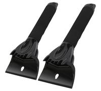 GADLANE Long Handled Ice Scraper - 2pcs x Car Ice Scraper Non Scratch 9.5-Inch Set, the Durable Car Window Scraper is the Ideal...