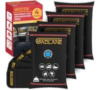 GADLANE Reusable Car Dehumidifier 350G - 4 Pack Car Moisture Absorber | Dashboard Anti-Slip Mat, Eliminate Foggy Windscreen Home, Wardrobe, Condensation Absorbers Silica Gel Bags