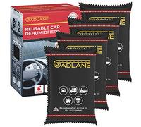 GADLANE Reusable Car Dehumidifier Bags 350g - Pack of 4 | Clear Eliminates Foggy Windscreen Moisture Damp Absorber Caravan Van Silica Gel