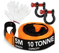 Gadlane Tow Rope 5M X 5Cm, 10 Ton - Orange