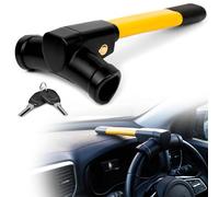 GADLANE Yellow T-Bar Steering Wheel Lock with 2 Keys