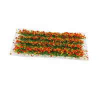 Gadpiparty 1 Box Mini Flower Cluster DIY Decoration Vivid Miniature Vegetation for Sand Table Landscape Realistic Faux Flowers for Mini House and Scene Creation for Crafting and
