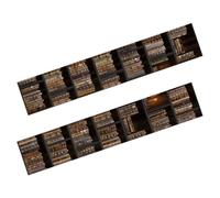 Gadpiparty 1 Pair PVC Door Sticker Decor Self-Adhesive and Cuttable Door Murals Peel and Stick with Modern Design Printing Art for Business and House Interior Design