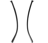 Gadpiparty 1 Pair Replacement Glasses Legs Arm for Sunglasses and Eyeglasses, Black Tr90 Material with Metal Core, Collision Resistance and Super Toughness, Stylish and Sturdy Eyewear Spare