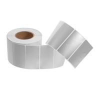 Gadpiparty 1 Roll 1000pcs Rectangular Label Self Adhesive Blank Label Sticker 3.94x2.36x0.20 Inch Scratch Resistant Wear-Resistant Appearance Lightweight Design for Arts and Crafts Price Tags