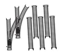 Gadpiparty 1 Set Ascending Train Tracks Playset Realistic High Speed Rail for Safe and Creative Railroad Building Kit with Various Track Accessories for Educational Fun
