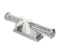 Gadpiparty 1 Set Decorative Certificate Tube Vintage Diploma Scroll Holder for Home Elegant European Style Certificate Storage for Birth Marriage Graduation Documents for Family Friends