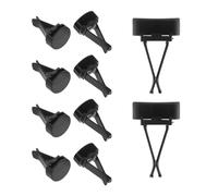 Gadpiparty 10 Pcs Car Air Vent Perfume Clips Air Fresheners Vent Clips for Car Outlet Diffuser Black Plastic and Iron Material Easy to Install Minimalist Stylish Design