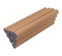Gadpiparty 10 Pcs Cardboard Tubes with Secure Caps for Mailing and Storage of Documents Posters Blueprints Artwork and Crafts Space-saving Design for Efficient Organization and Protection