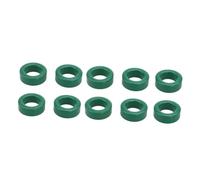 Gadpiparty 10 Pcs Toroid Ferrite Cores Outer Inner Height for Power Inductors Welding Transformers Emi Noise Suppression and Transducers