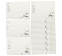 Gadpiparty 10 Sets Vintage Writing Letter Paper Set Blank Stationery for Thank You Notes Poems Lyrics Greetings Suitable for Handwriting and Crafting with Smooth Writing Surface