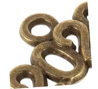 Gadpiparty 100 Pcs Alloy Pendant Charms with Key and Gear Design for DIY Jewelry Making Antique Style Number Keychain Accessories Commemorative Hanging Decorations