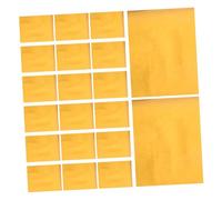 Gadpiparty 1000pcs Gold Foil Worship Paper Sheets for Qingming Festival Lightweight Portable Sacrificial Supplies with Wealth Symbol Engineered for Complete Combustion and Ancestor Blessings