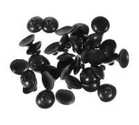 Gadpiparty 100pcs Black Aquarium Air Pump Suction Cups for Submersible and Oxygen Pumps with Wire Fixing Holders, Aquarium Airline Tube Clips for Fish Tank Aeration and Water Pipe Management