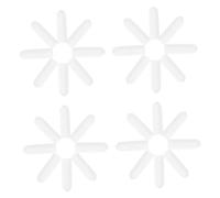 Gadpiparty 100pcs Dishwasher Tip Caps Dishwasher Rack End Protectors Plastic Prong End Caps for Protection