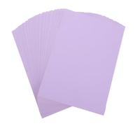 Gadpiparty 100pcs Light Purple Folding Paper Cardstock for DIY Crafts Thick Printer Copy Paper for Origami Scrapbooking Advertising and Multi-Purpose Crafting Materials
