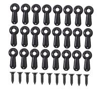 Gadpiparty 100pcs Photo Frame Turn Button Clips Durable Hanging Tool with Screws for Backing Plate Fixing Practical Hardware for Easy Installation of Frames and Art