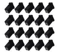 Gadpiparty 100pcs Push Clip Trash Can Lid Locks, Universal Replacement Lock Button for Indoor Garbage Bin, Diaper Pail Cover, Bathroom Waste Basket Fastener