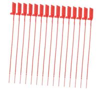 Gadpiparty 100pcs Red Self-Locking Cable Ties Tag Label Wire Wraps for Indoor Cable Management Anti-counterfeiting Maker Zip Ties with Strong Tensile Strength and Secure Locking Teeth