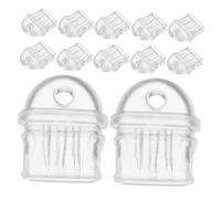 Gadpiparty 100pcs USB C Dustproof Charging Port Plugs Transparent PVC Type-c Covers Fit for Phones and Tablets Secure Easy to Install Port Stability