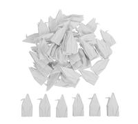 Gadpiparty 100pcs White Pre-Folded Origami Cranes DIY Party Wedding Shower Decorations Origami Paper Birds Wall Background Ornaments
