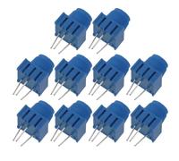 Gadpiparty 10pcs 3386p 1k Trim Potentiometer with Knob for Breadboard Electronics Prototyping, Featuring Detailed Parameter Control and Simple Integration, Suitable for Professionals