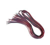 Gadpiparty 10pcs 3d Printer Stepper Motor Connector Cable Xh2.54 4-pin to 6-pin Terminal Wire 1000mm Replacement Stepper Motor Wire Compatible with Nema 17 for 3d Printer Accessories