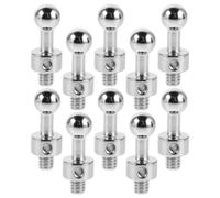 Gadpiparty 10pcs Camera Fastener 1/4 Inch Steel Screw Pin for Tripod Plate