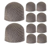 Gadpiparty 10pcs Capacitive Stylus Pen Tips for Touch Screens Mesh Replacement Nibs for Drawing Writing Gaming Compatible All Touch Devices