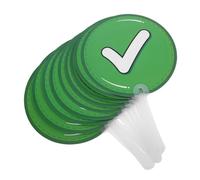 Gadpiparty 10pcs Classroom Voting Paddles Double Sided True False Signs Student Response Boards Plastic Teacher Feedback Tools for Interactive School Engagement and Educational Activities