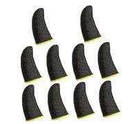 Gadpiparty 10pcs Game Thumb Sleeves Sweat Finger Protectors for Thumbs and Phone Games