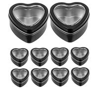Gadpiparty 10pcs Heart Shaped Candy Boxes for Valentine's Day Party Favors Stylish Chocolate Packaging Container for Weddings and Events for Sweets and DIY Decor
