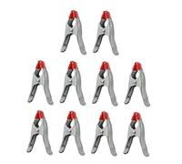 Gadpiparty 10pcs Heavy Duty A Shaped Woodworking Clamps Durable Spring Clip for Carpentry Practical Tool for Woodworking DIY Projects and Repairs