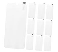 Gadpiparty 10PCS High Clarity Tempered Glass Screen Protector for Full Coverage Explosion Film with Fingerprint Smudge Resistant Coating Sensitive Touch and Impact Protection