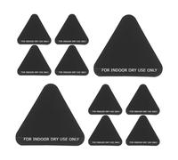 Gadpiparty 10pcs High Temperature Equipment Warning Decal Stickers Reliable Adhesion and High Sensitivity, Red Paper Material for Hot Items and Kettles, Caution Hot Surface Warning Sign