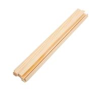 Gadpiparty 10Pcs Pine Wood Window Trim Molding Strips 10Mm Triangle Edge Wooden Beading for DIY Window Screen Decoration and Craft Modeling, 30Cm Length, Natural Wood Finish