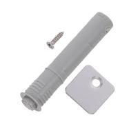 Gadpiparty 10pcs Push to Open Door Latch Invisible Magnetic Cabinet Catch with Rebound Mechanism Short Gray Concealed Push Lock for Closet Rv and Kitchen Cupboard Storage
